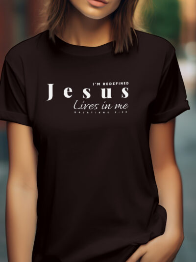 Jesus Lives In Me Women's T-Shirt