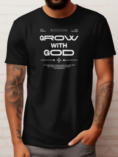 Grow With God Men's T-Shirt