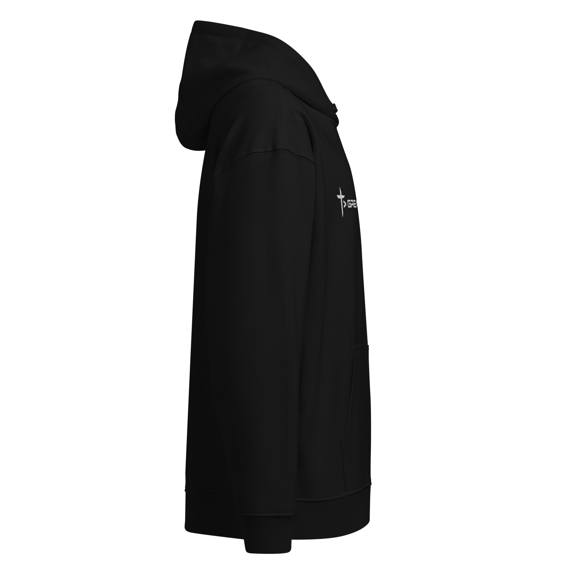 Unisex Organic Oversized Hoodie - Image 4