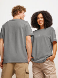 Organic Ribbed Neck T-Shirt - Image 10