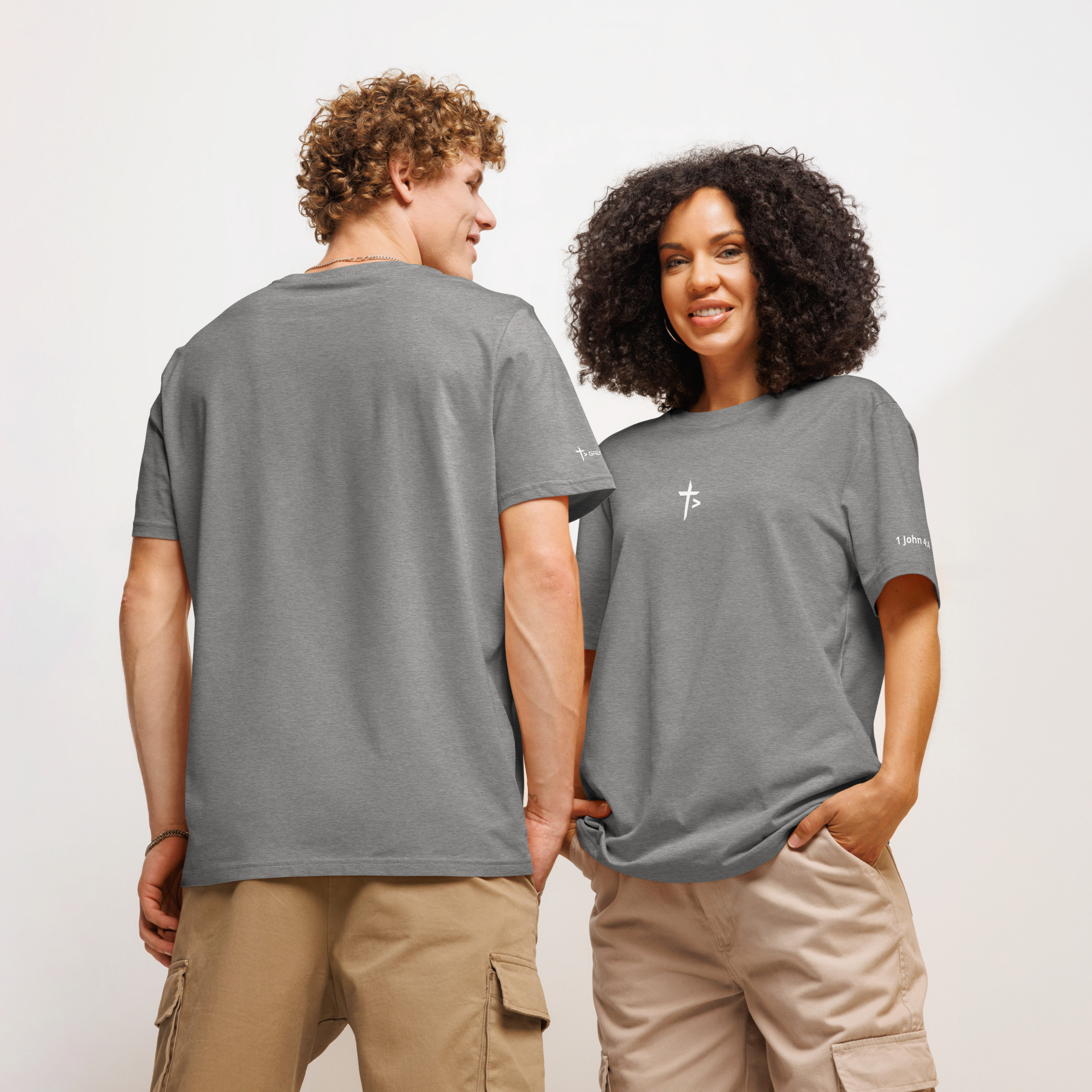 Organic Ribbed Neck T-Shirt - Image 10
