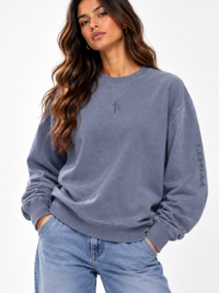 Relaxed Garment Dyed Sweatshirt