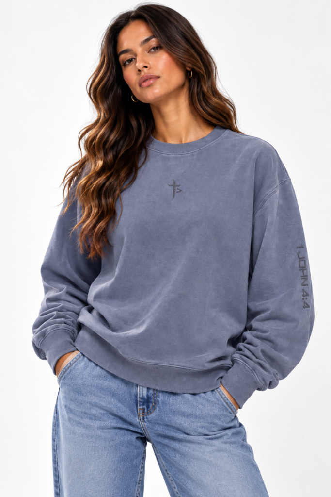 Relaxed Garment Dyed Sweatshirt