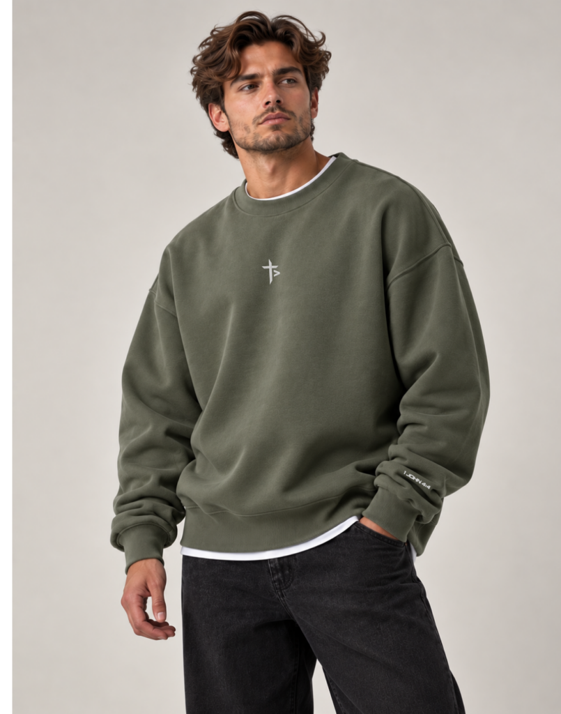 Unisex Organic Oversized Sweatshirt