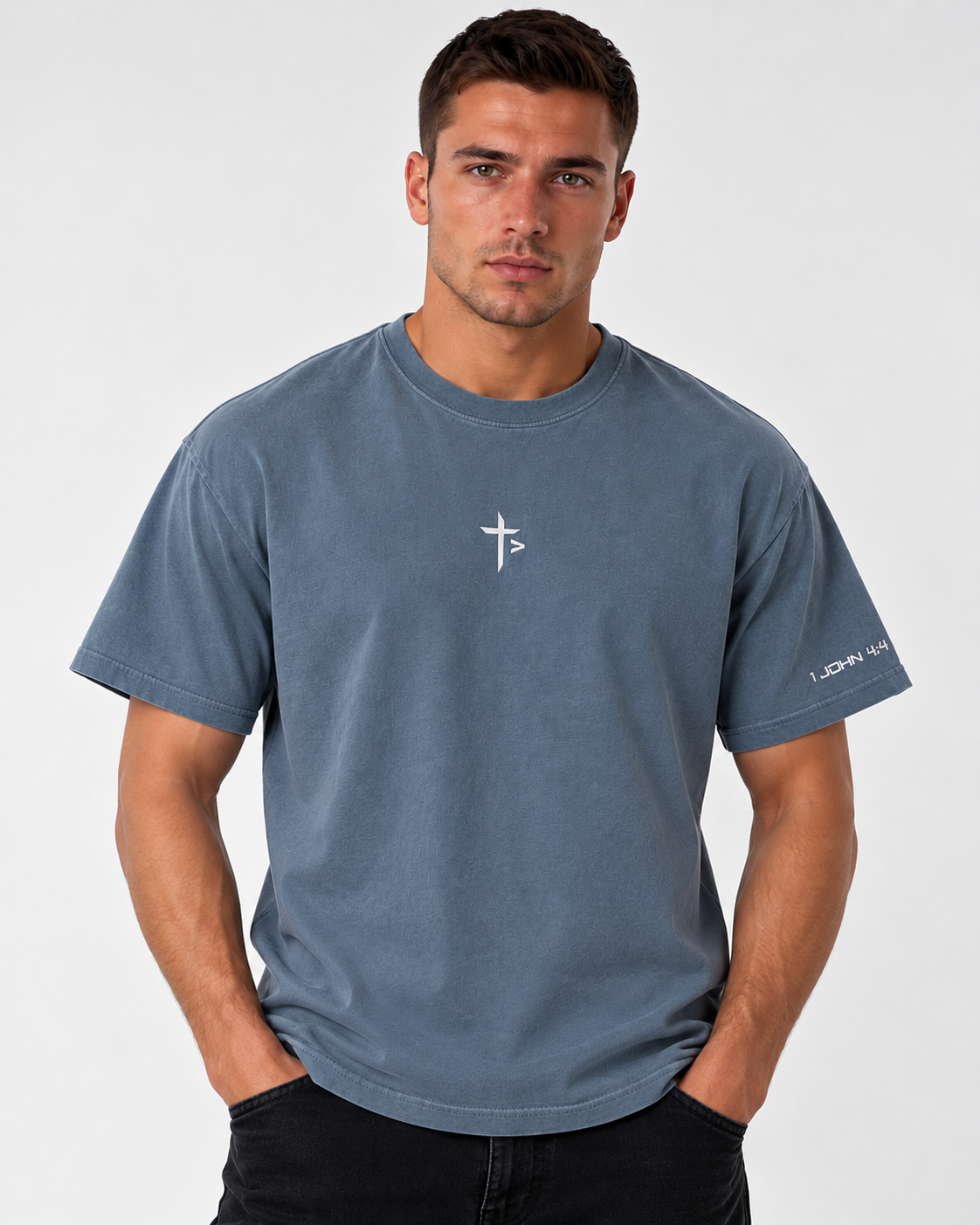 Classic Fit Garment-Dyed Tee - Image 1