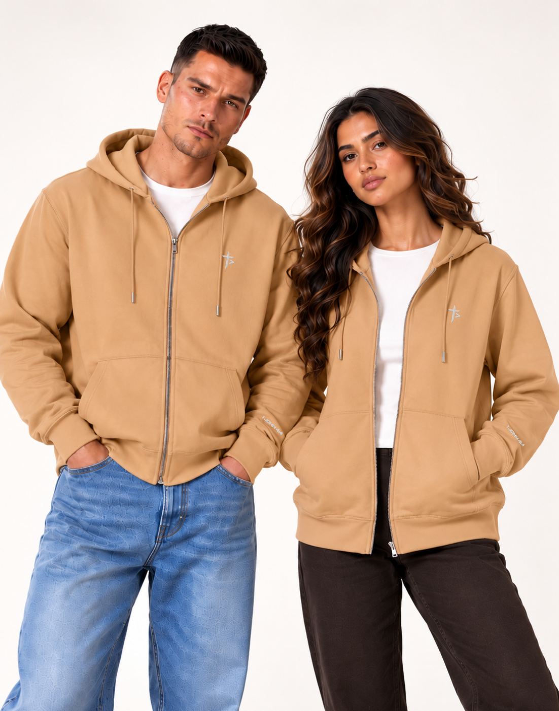 Unisex Heavyweight Zip-Up Hoodie - Image 1