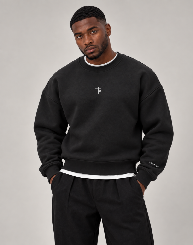 Unisex sculpted heavyweight sweatshirt