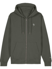 Unisex Heavyweight Zip-Up Hoodie - Image 3