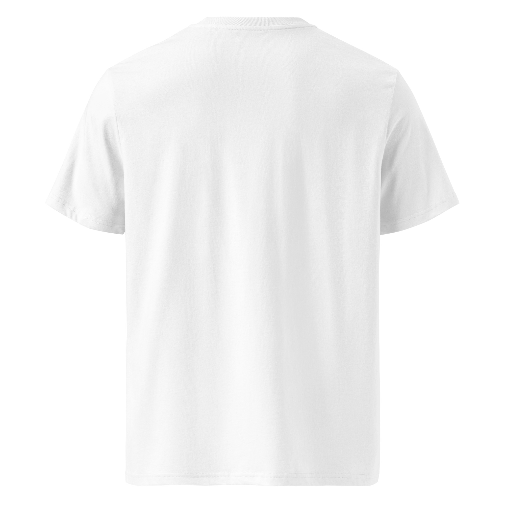 Classic Organic Ribbed Neck T-Shirt - Image 8